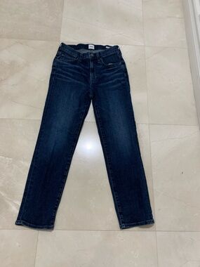Edwin Jeans Bree Crop Slim Straight Mid Rise Ankle Jeans Size 24